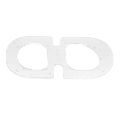 1 Piece Acrylic Wallet Pattern Stencil Template For Leather Crafts Handmade