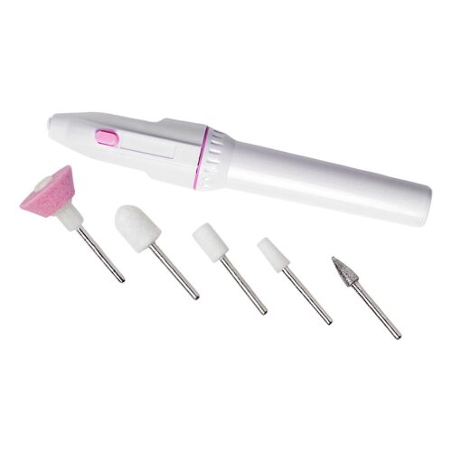 1x Portable Electric Nail Drill Machine Set Polishing For Salon Adult Men 