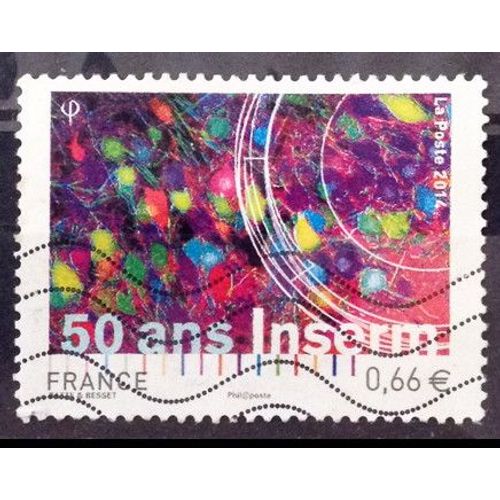 Inserm - Institut National De La Santé Et De La Recherche Médicale 0,66€ (Très Joli N° 4886) Obl - France Année 2014 - Brn83 - N14228