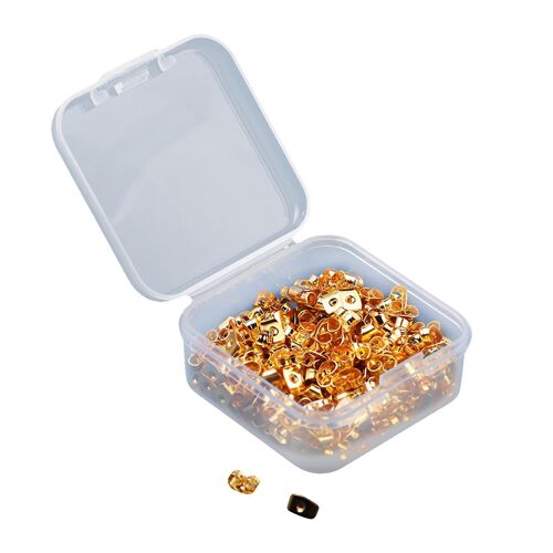 Earring Backs Hooks Stoppers Durable Gold For Women Stud Post Ear Hook