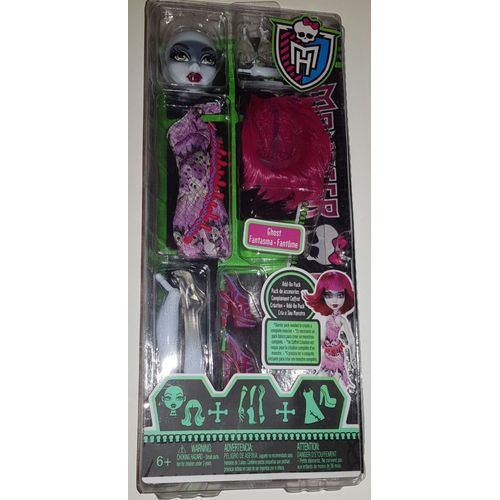 Poupee Mannequin / Monster High / Ghost / Fantasma / Fantome / Pack Avec Poupee + Accessoires
