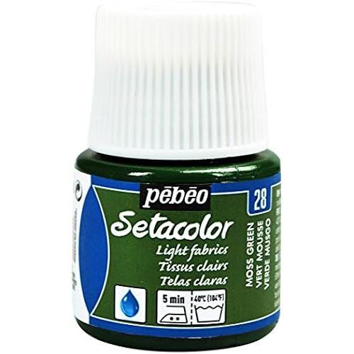 Setacolor tissus clairs 45ml vert mousse