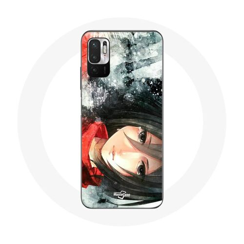 Coque Pour Xiaomi Redmi Note 10 5g Mikasa Ackerman Attaque Des Titans Anime