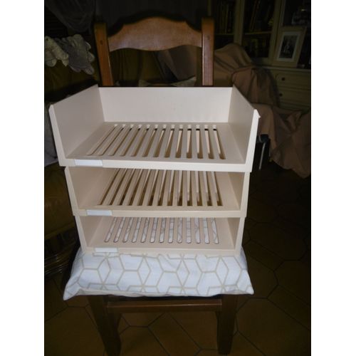 Corbeilles Courrier Sorty Standard Beige 27x37x10cm Esselte 80349 Lot De 3