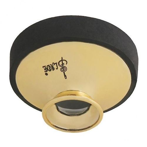 4xlade Alto Saxphone Mute Silencer Quieter For Woodwind Instrument Sax Golden