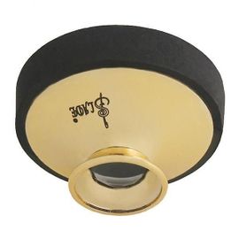 4xlade Alto Saxphone Mute Silencer Quieter For Woodwind Instrument Sax Golden