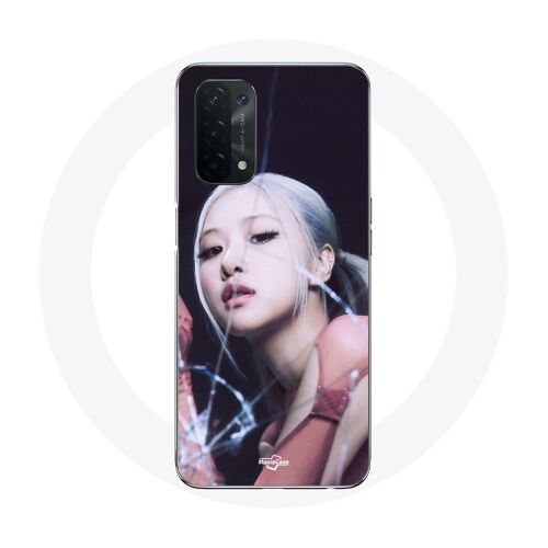 Coque pour Oppo A74 Blackpink Born Pink Affiche Teaser Rosé Comeback Single Pink Venom 2022