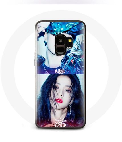 Coque Pour Samsung Galaxy S9 Blackpink Groupe K-Pop Filles Lisa Et Jisoo Lovesick Girls Poster The Album