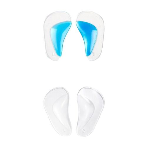 2 Paires De Support D'arche En Silicone Semelles Semelles Orthopédiques Coussin Insert Coussins L