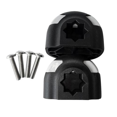 2 Pièces Kayak Bateau Mer Pêche Rod Holder Mount Base Tackle Kit Accessoire