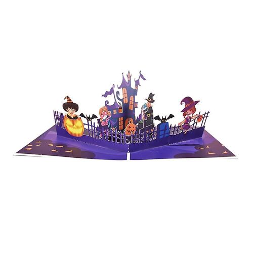 3D Folding Cards Halloween Kids Gifts Fun All Occasion for Birthday Family