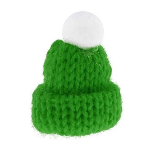 7x1/12 Échelle Maison De Poupée Miniature Scène Bonnet Bonnet Casquette Skate Décoration Vert