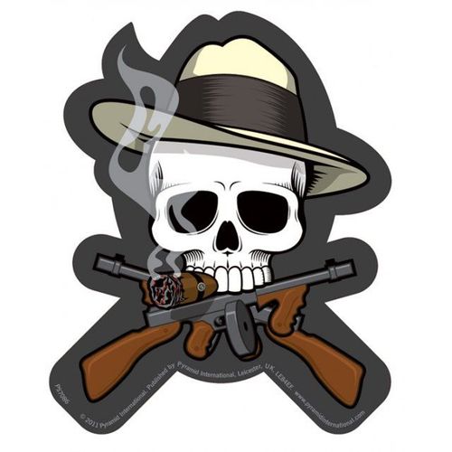 Gangster - Skullduggery - Sticker