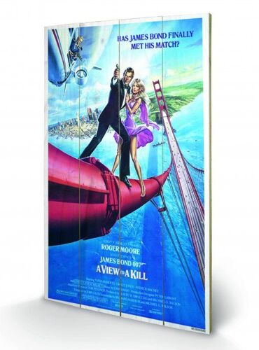 James Bond (A View To A Kill) 40x76cm - Bois