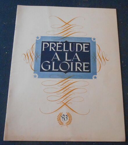 Dossier De Presse De Prélude À La Gloire De Georges Lacombe