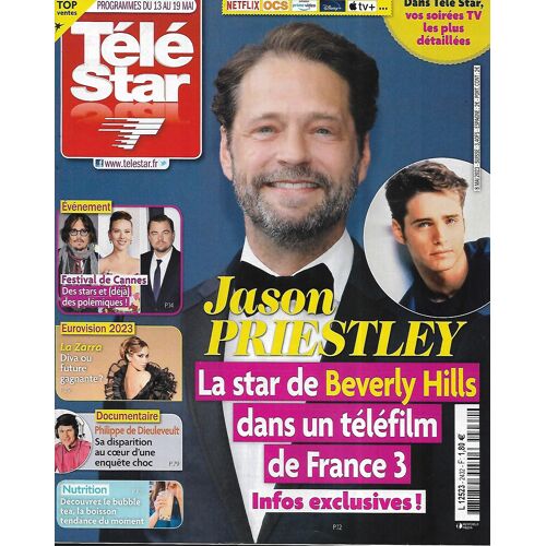 Tele Star N°2432 13/05/2023 Jason Priestley/ Festival De Cannes/ La Zarra/ Philippe De Dieuleveult/ Whoopi Goldberg/ Chris Pratt &zoe Saldana/ Agatha Christie