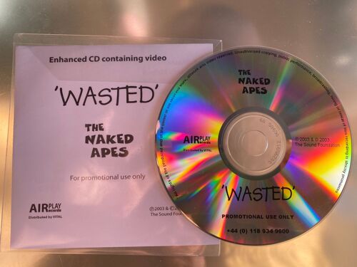 The Naked Apes - Wasted - Cd - Promo
