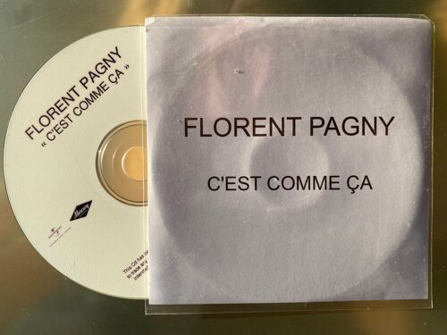 Florent Pagny - C'est Comme Ça - Cd - Promo