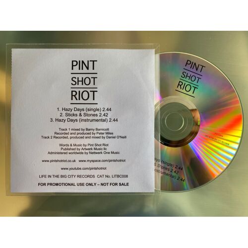 Pint Shot Riot - Hasy Days - Cds - Promo