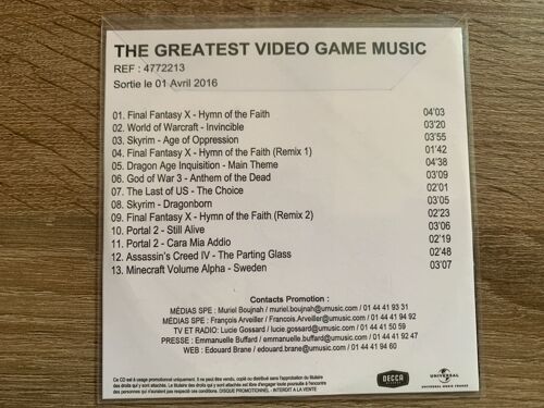 Geatest Video Game Music - World Of Warcraft - Portal 2 -