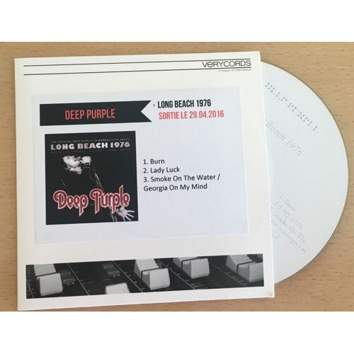 Deep Purple - Long Beach 1976 - 3-Trk - Cd - Promo