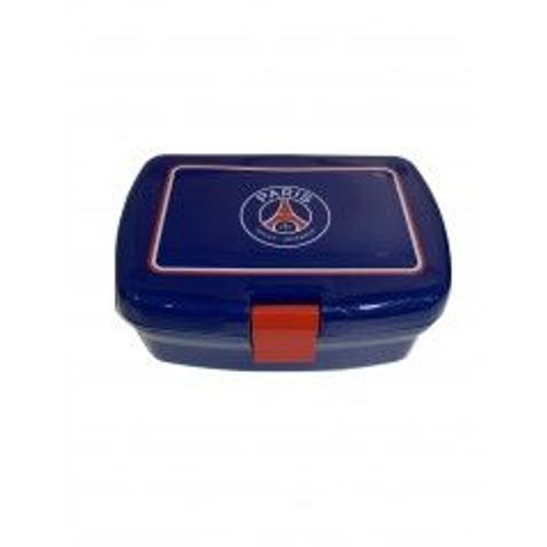 Boîte À Goûter Paris Saint Germain En Pvc Dimension Boite : 16.5 X 11 X 6 Cm