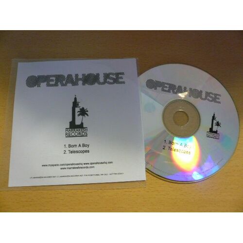 Operahouse - Born A Boy - Acetate - Cds - Promo