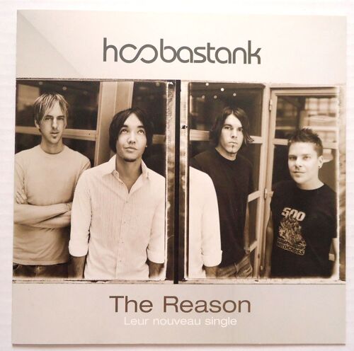 Hoobastank - The Reason French Promo Cd Single Press Kit