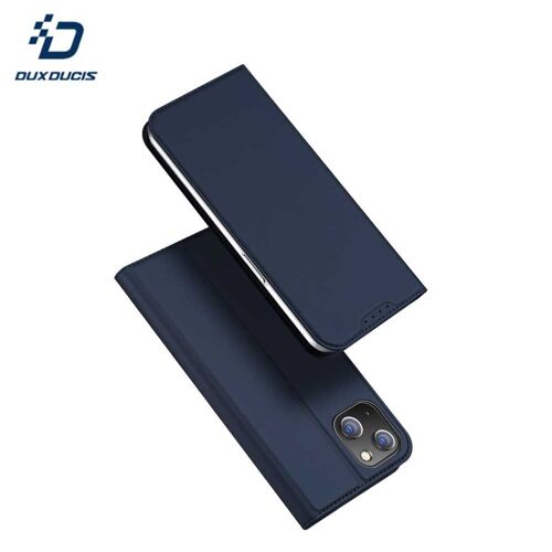 Etui Dux Ducis Skin Pro Portefeuille Iphone 15 Plus Bleu