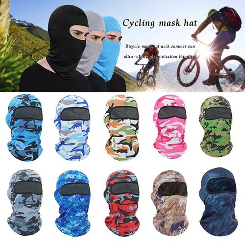 Masque Facial Complet Pour Moto, Cagoule De Cyclisme, Chapeau De Sport, Masque De Cou, Casquette Coupe-Vent Chaude Pour Ski Snowboard