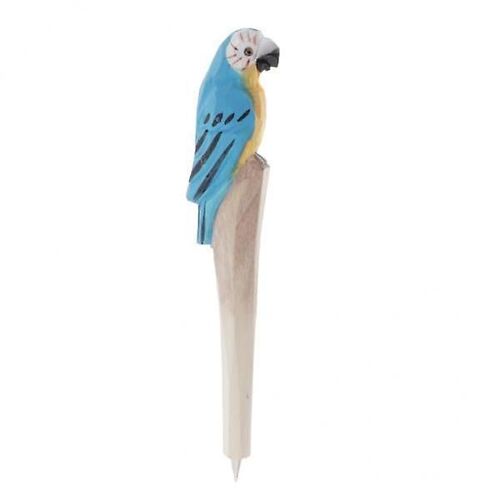 2xwoodcarving Bird Shape Ballpoint Pen For Collections B
