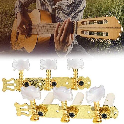 Boutons De Réglage Des Engrenages En Métal, Chevilles De Réglage De Guitare, Accessoires D'instruments À Cordes De Remplacement