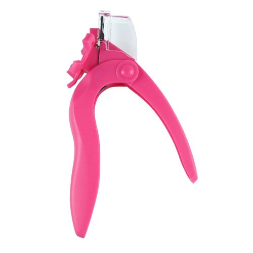 Faux Coupe-Ongles Pointe Cuticule Bord Manucure Outils Pointus Pour Beauté Rouge 