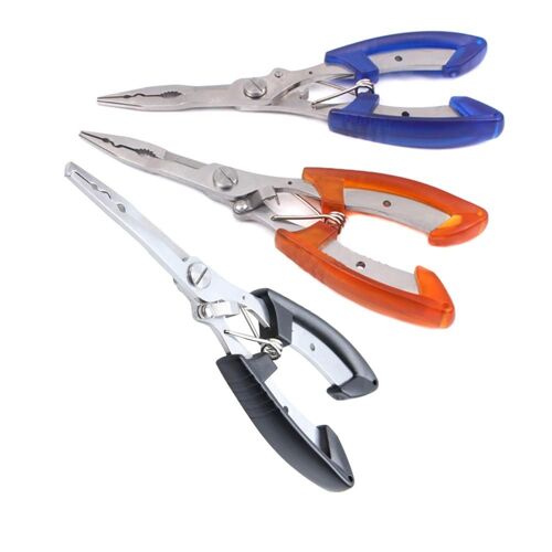 Pince À Poisson Tresse Multiples Outils, Dissolvant De Commande De L'appât, Leurre Coupe-Appât, Ligne De Mouche, Fil De Pêcheur, Anneau Fendu, Crochet D'angle, Ciseaux