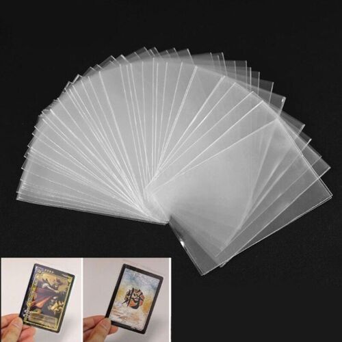 Manchons De Cartes Pour Jeu De Société Magique, 100 Pièces, Protection Transparente Des Trois Royaumes, Couverture De Poker