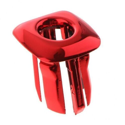 5xdoor Window Pin Locking Knob Button Cover Trim For Bmw 5 Series F10 F18 Red