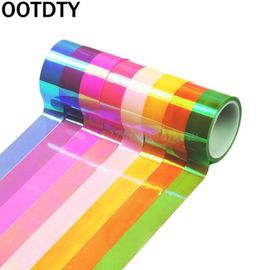 8 Bandes De Paillettes Holographiques, Décoration De Gymnastique Rythmique, Anneau Bâton, Accessoire 15mm X 5m, Papeterie Décorative, Masquage, Bricolage