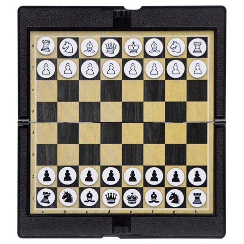 Jeu D'échecs De Poche Pliable, Voyage Interactif, Divertissement Portable, Jeu D'échecs Magnétique D'intérieur Et D'extérieur Facile À Transporter