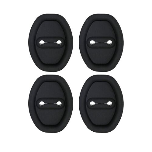 4 Pièces Générique De Serrure De Porte De Voiture Couvre Noir Pour Voitures Camionnette Berline