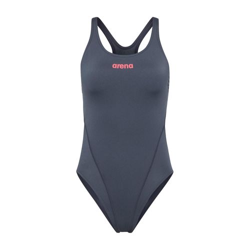 Maillot De Bain 1 Pièce Arena Women S Team Swimsuit Swim Pro Soli Gris Anthracite Foncé 38