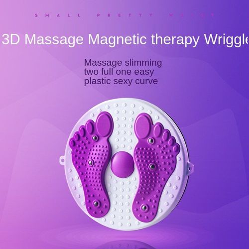 Disque De Torsion De Taille De Yoga, Appareil De Beauté Compact Et Silencieux Avec Massage Des Pieds, Plateau Tournant D'équilibre Magnétique Pour La Relaxation De La Taille