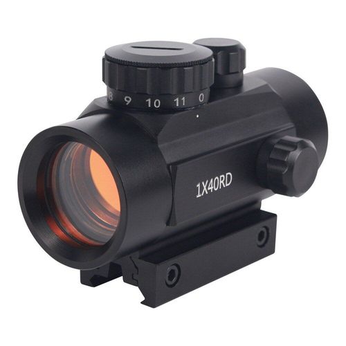 Chasse Tactique Point Rouge 1x40rd Vue Optique 11mm 20mm, Montures Iris Vue Optique, Lunette De Visée, Fusil, Lunette De Visée