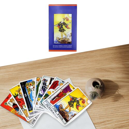 78 Cartes De Tarot Universelles, Oracle Amusant Pour Le Destin, Jeu De Société De Divination, Fête