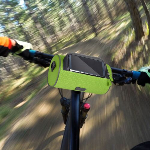 Sac De Tube Supérieur De Vélo, Support De Téléphone Étanche, Cyclisme, Sacs Avant De Téléphone, Panier De Vélo Avec Bandoulière Transparente