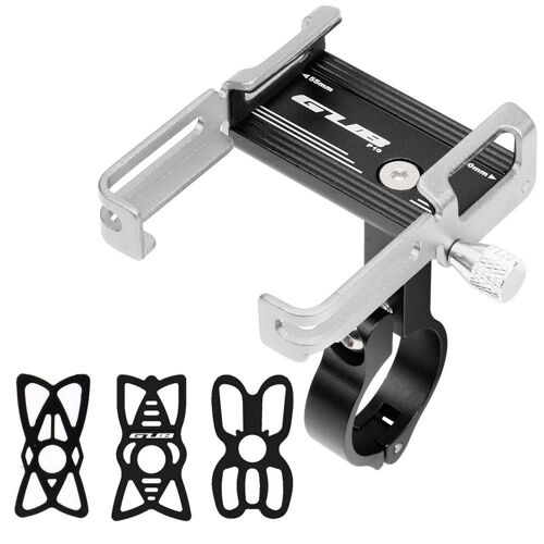 Support De Téléphone Portable De Vélo En Alliage D'aluminium, Conception Renforcée À Quatre Griffes, Adapté Aux Vélos/Véhicules Électriques