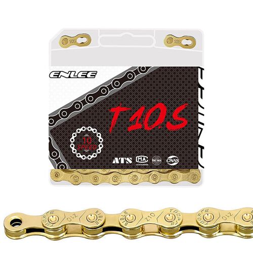 Chaîne De Vélo De Sport 10 11 Vitesses, Galvanisée Or 10s 11 S, Accessoires De Vélo De Route, Partie 116 Maillons