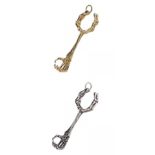 2pcs Bague En Laiton Lady Gentlemen Porte-Cigarette Stand