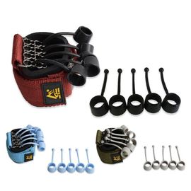 Extenseur De Doigts, Entraîneur De Main, Civière De Doigts, 20 Lb, 40 Lb, 60 Lb, 75 Lb, Crochet En Nylon Réglable, Fitness Musculaire De La Main