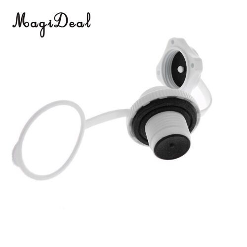 capuchons de Valve d'air à vis en plastique Durable, pour bateau gonflable, Kayak, piscine, radeau, canoë, accessoire de Yacht blanc
