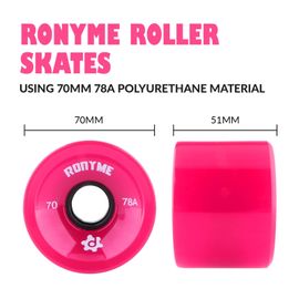 Roues De Rechange Pour Skateboard, Accessoire De Haute Performance, Abec-9 78a, 4 Pièces